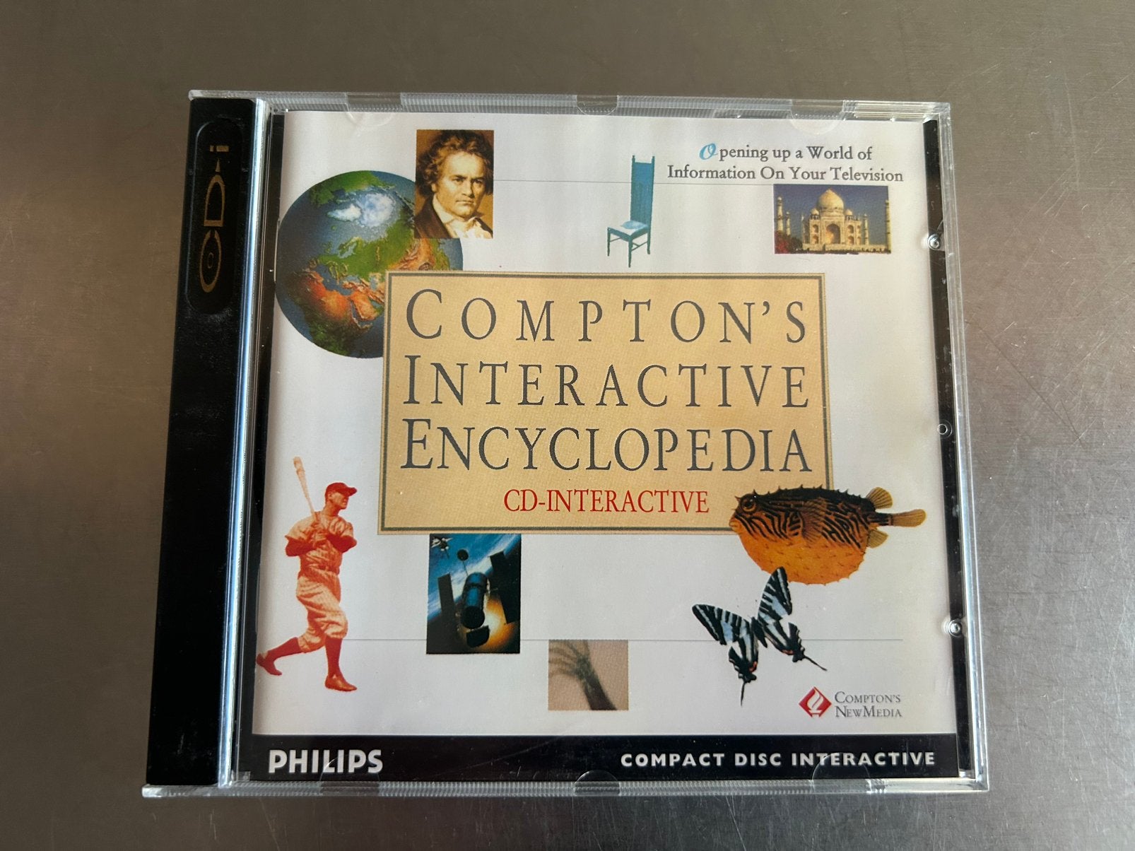 CD-i encyclopedie Compton, Ophalen of Verzenden, Zo goed als nieuw
