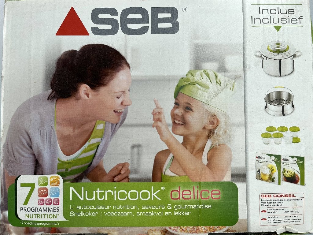 SEB Nutricook Delice 8l, Huis en Inrichting, Ophalen, Zo goed als nieuw, Groen