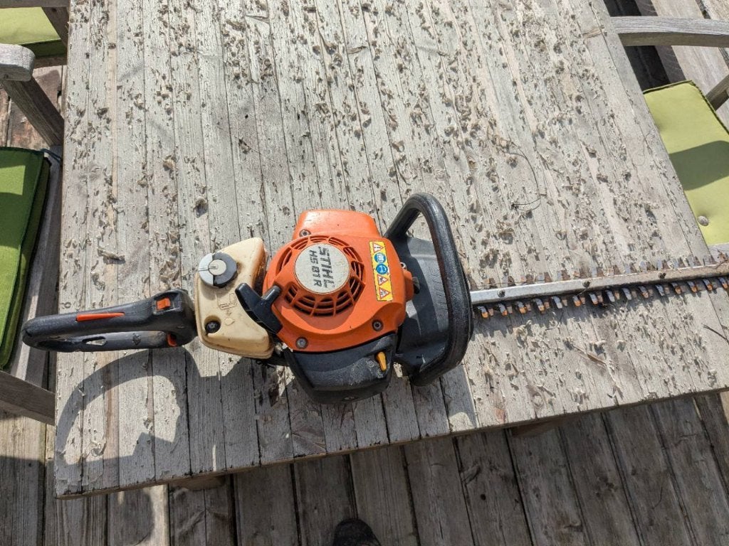 STIHL HS 81 T professionele heggenschaar - 75 cm, Jardin & Terrasse, Enlèvement, Utilisé, Essence