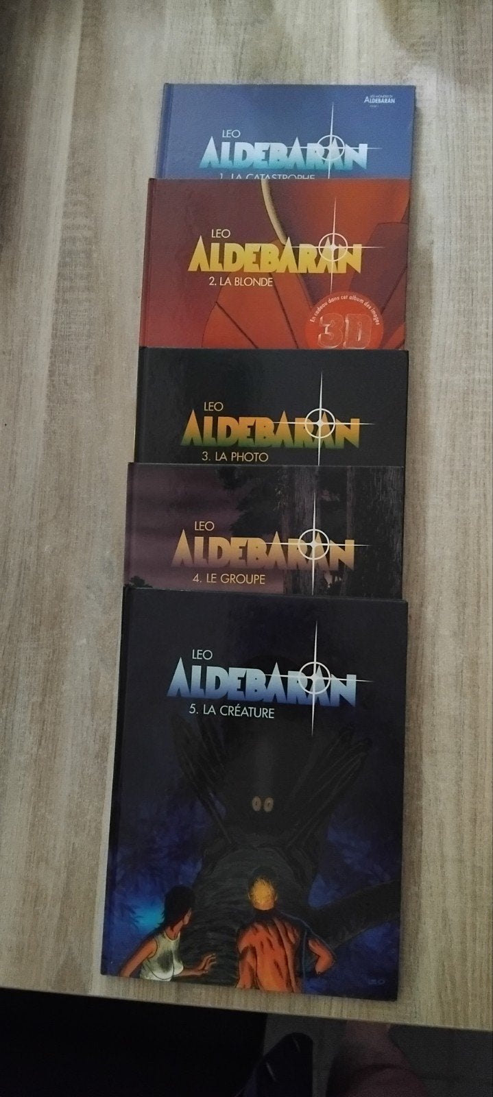 Integrale de la série Aldebaran lot de 5 BD en eo, Livres, BD, Enlèvement ou Envoi