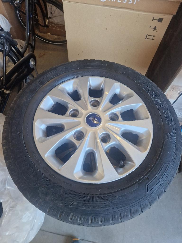 Velgen aluminium Ford Custom, Auto-onderdelen, Banden en Velgen, Ophalen, Velg(en), 16 inch, Personenwagen