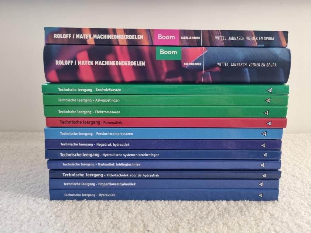 Technische boeken machinebouw, Livres, Conseil, Aide & Formation, Enlèvement