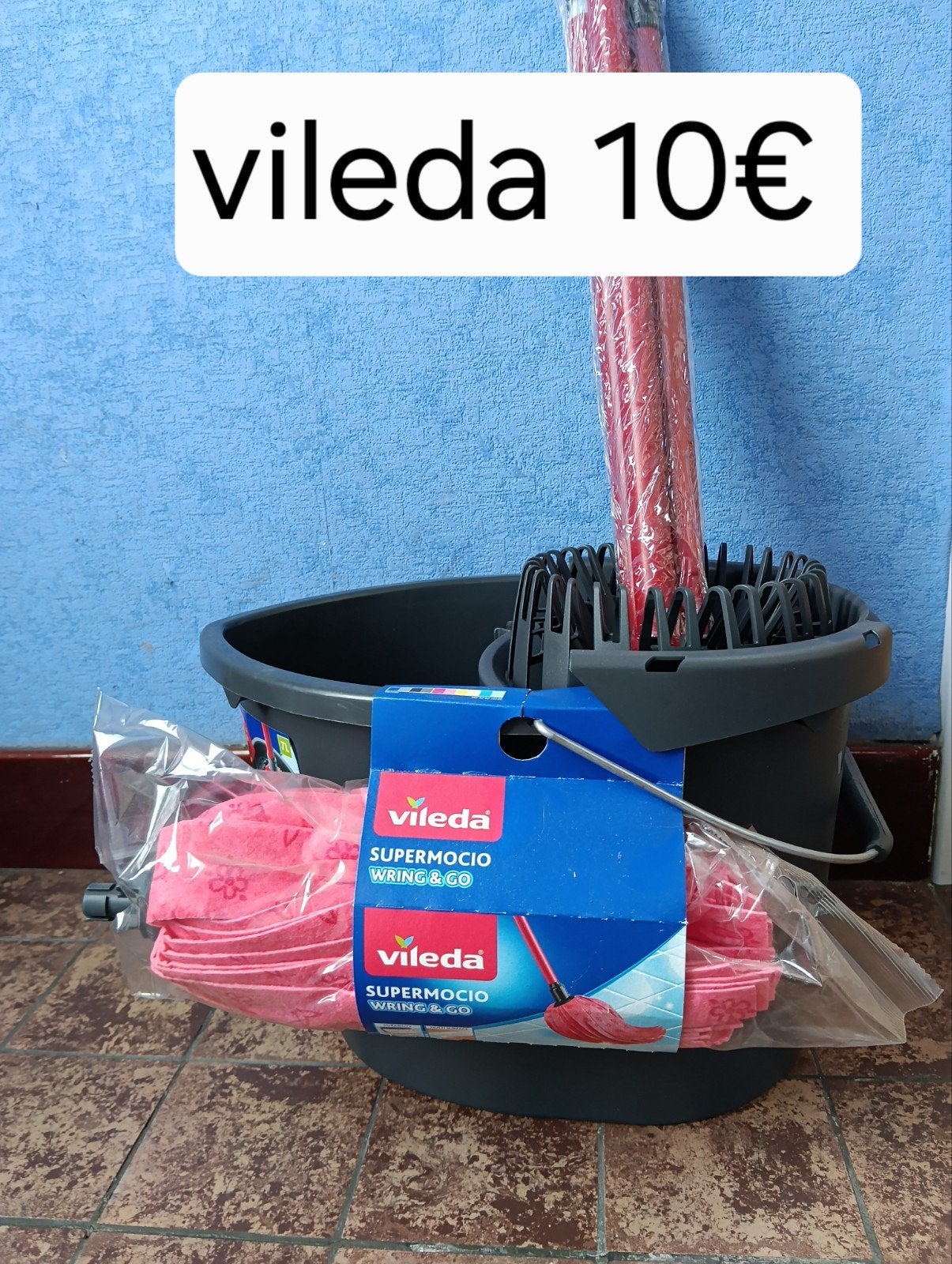 vileda neuf, Ophalen