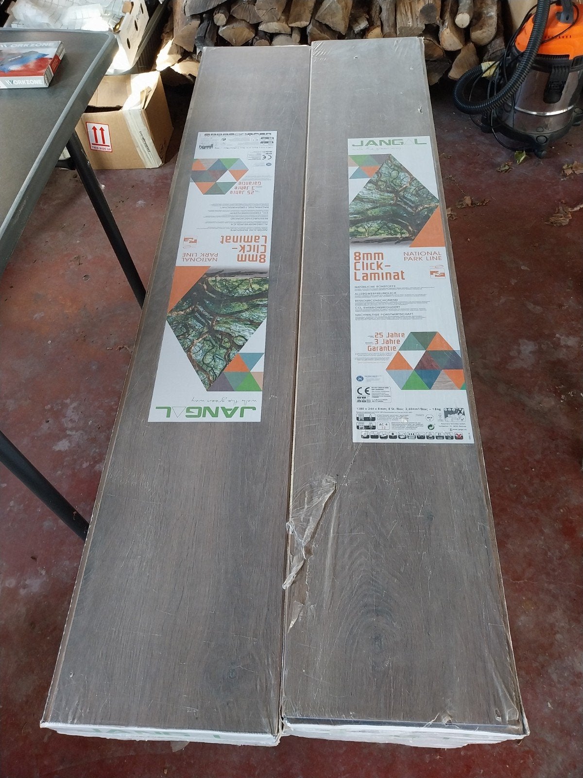 37,5 m2 Laminaat Jangal Matobo Oak 8mm NIEUW, Ophalen, Laminaat