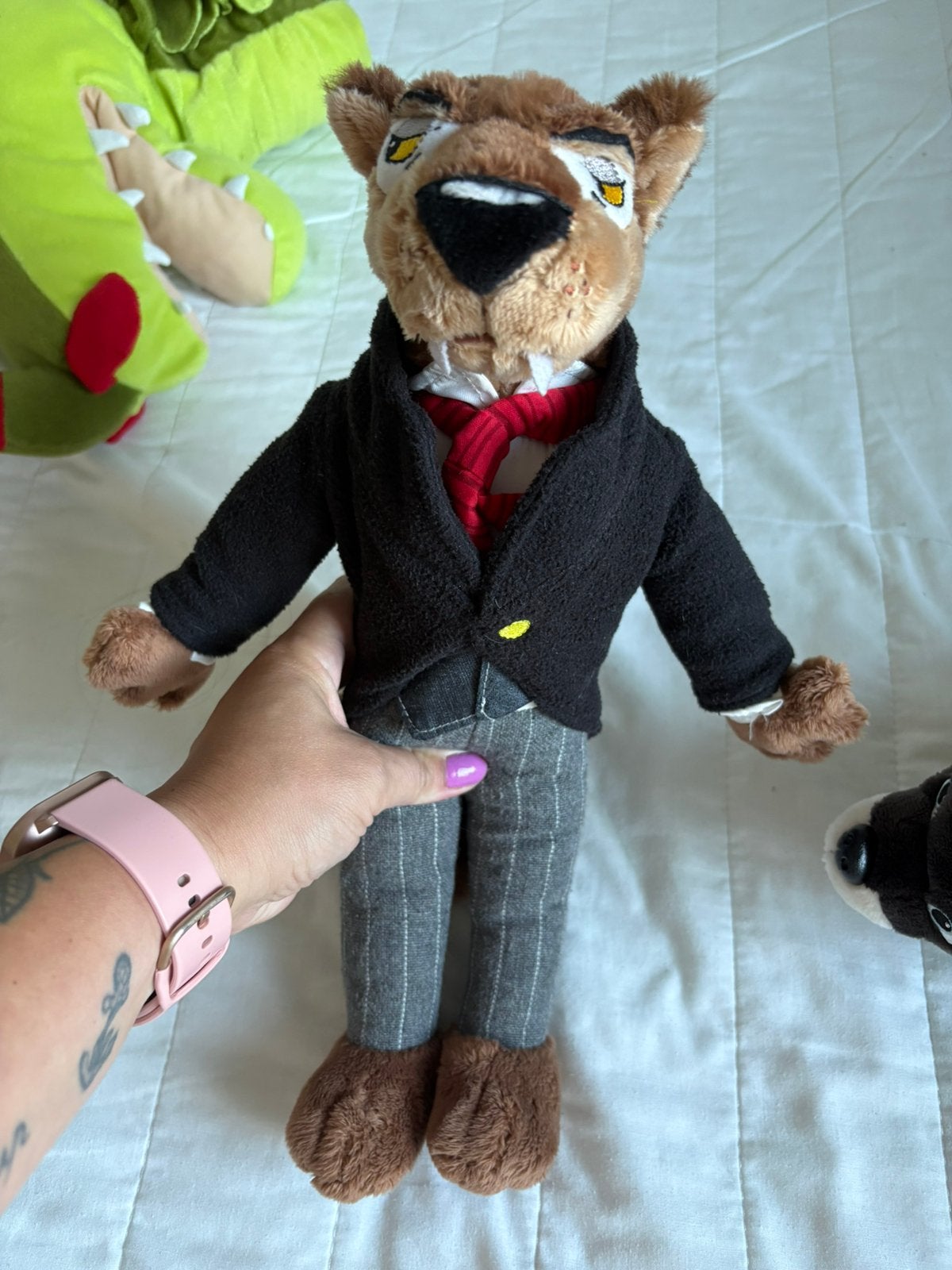 Efteling knuffel wolf, Enlèvement
