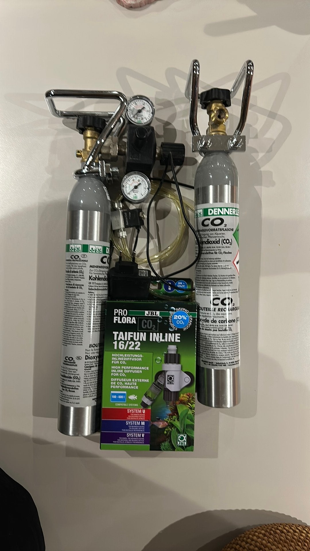 Dennerle Système CO2, Animaux & Accessoires, Enlèvement, Comme neuf, CO₂-systeem, Dennerle