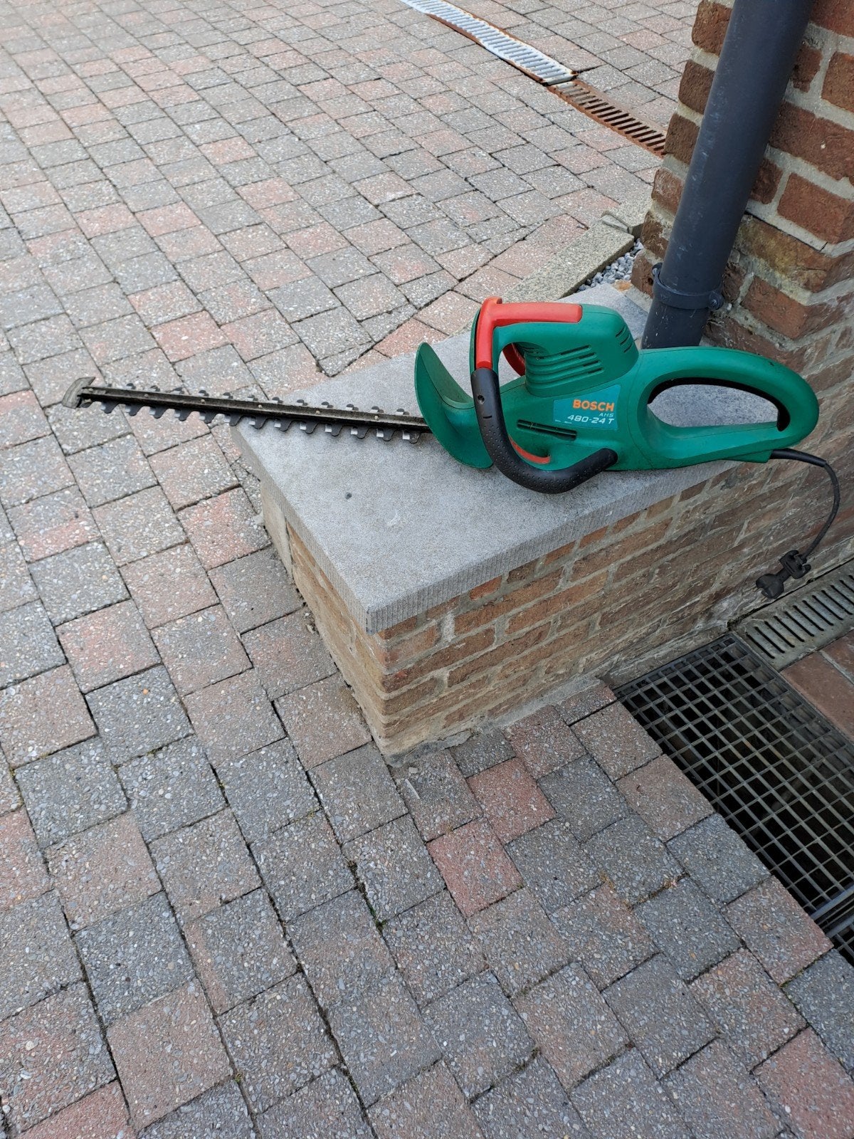 Haagschaar Bosch 48 cm, Ophalen