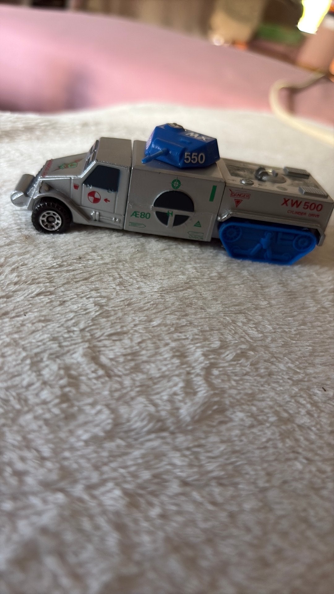 Titel: Vintage Matchbox Commando "XW 500 Cylinder Drive", Ophalen of Verzenden, Zo goed als nieuw, Matchbox