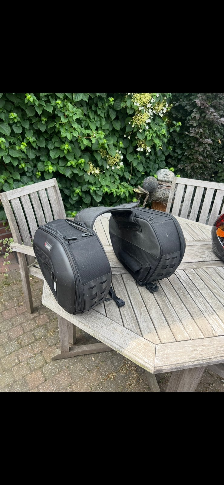 Sw motech zadeltassen, Motoren, Accessoires | Koffers en Tassen, Ophalen, Gebruikt