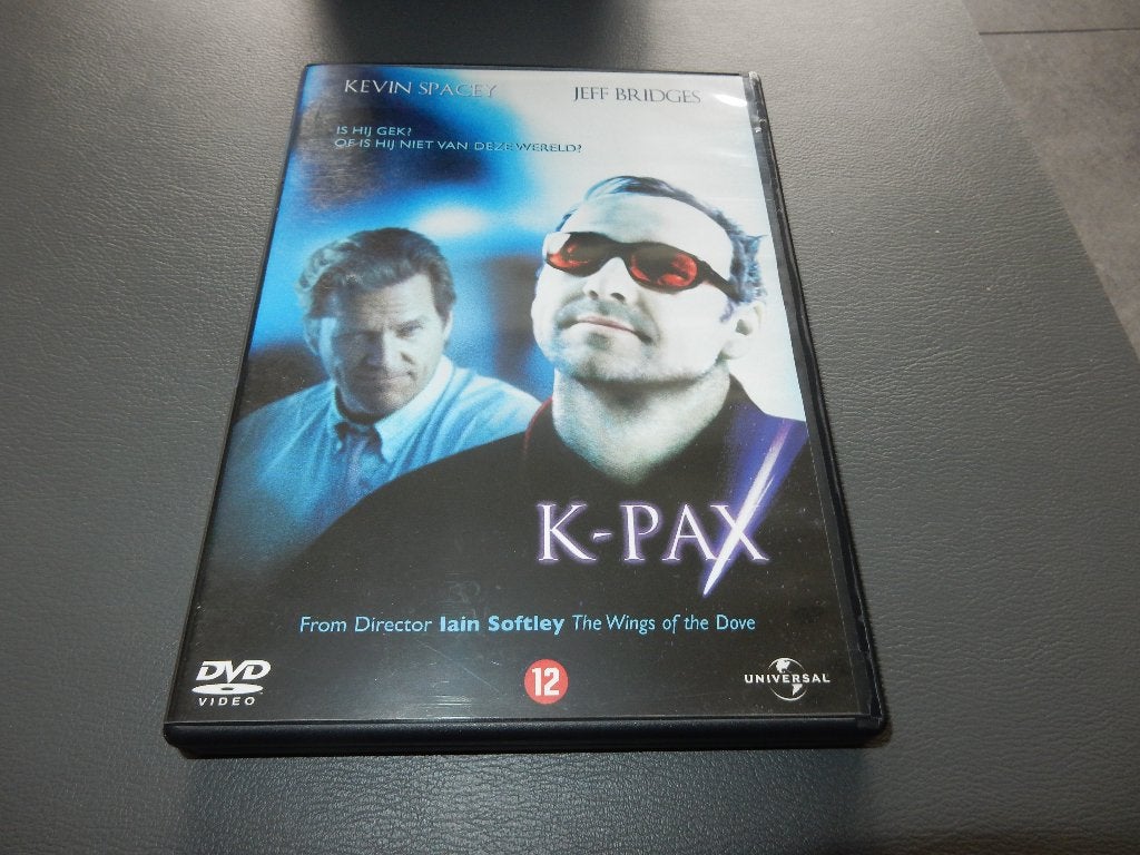 nr.2502 - Dvd: k-pax - drama, CD & DVD, DVD | Drame, Enlèvement ou Envoi, Anglais, Autres genres, Néerlandais