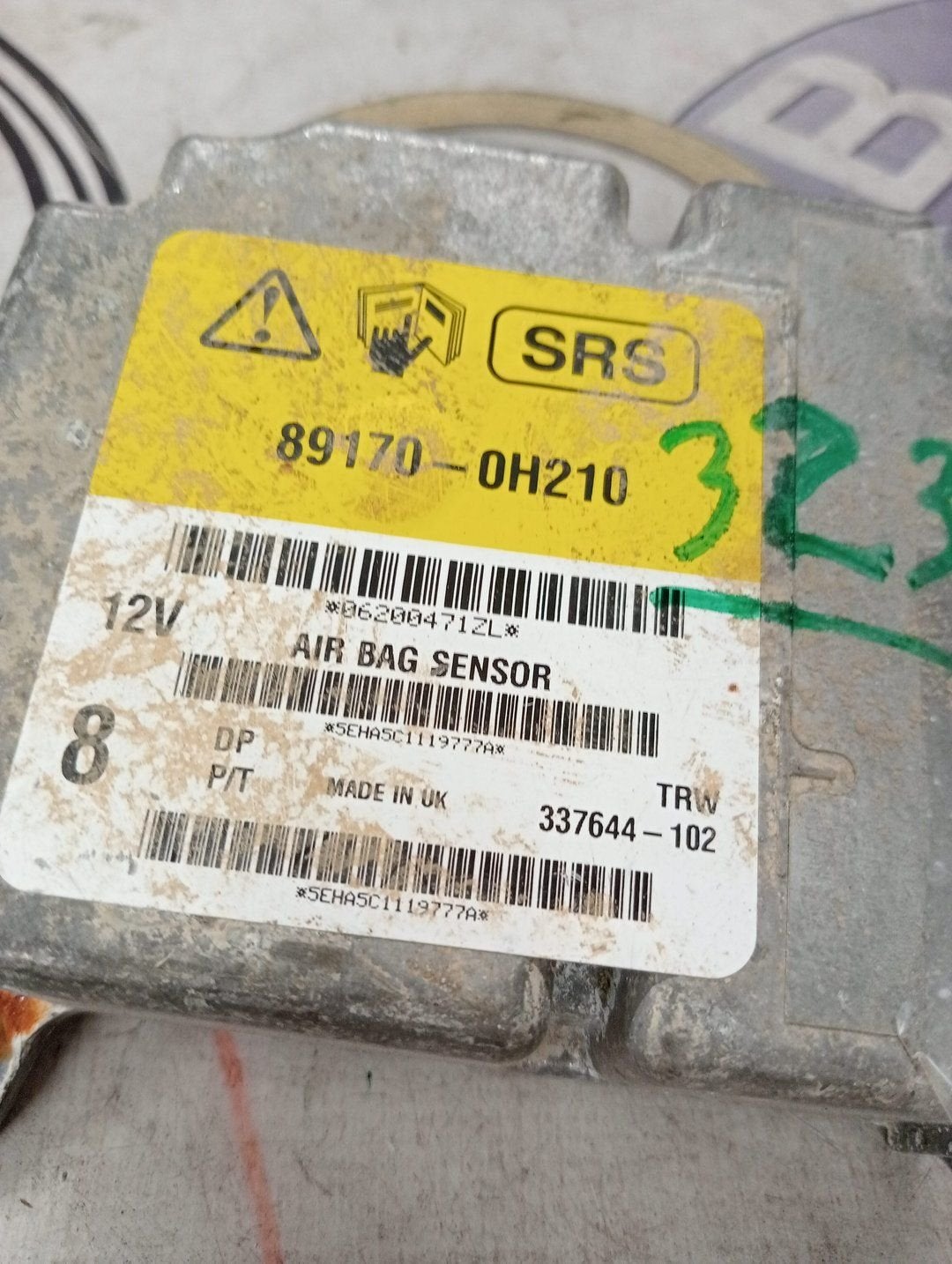 Airbag module Citroën C1 (2014 - heden), -, Utilisé, -, -