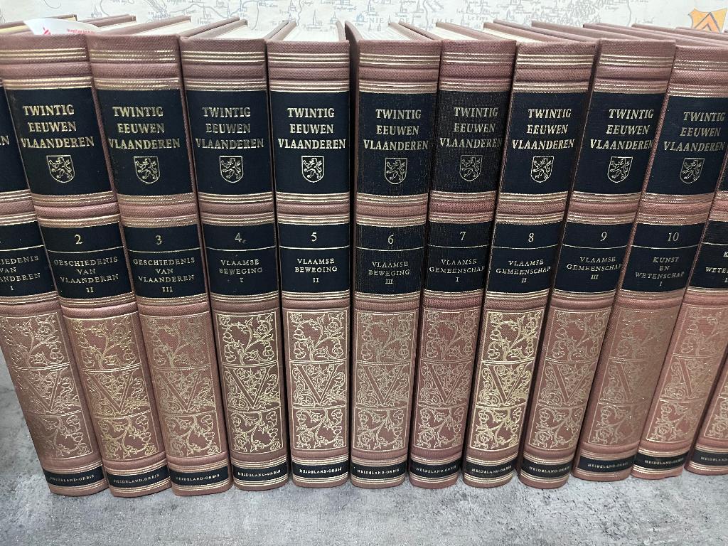 encyclopedie 20 eeuwen Vlaanderen, Boeken, Encyclopedieën, Ophalen, Zo goed als nieuw, Overige onderwerpen, Complete serie
