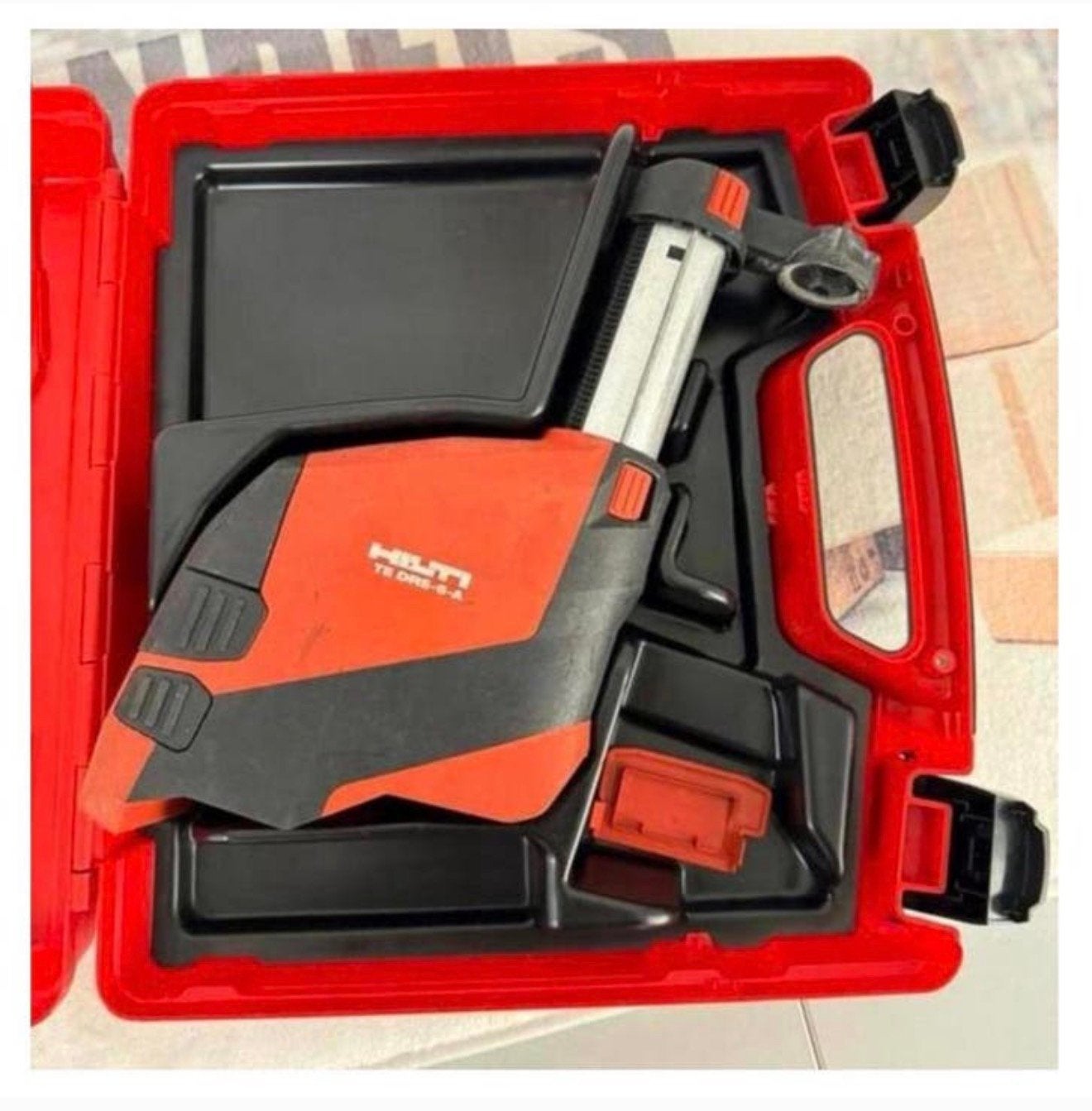 Perceuse à percussion w extraction HILTI TE DRS-6-A + étui, Bricolage & Construction, Outillage | Autres Machines, Comme neuf
