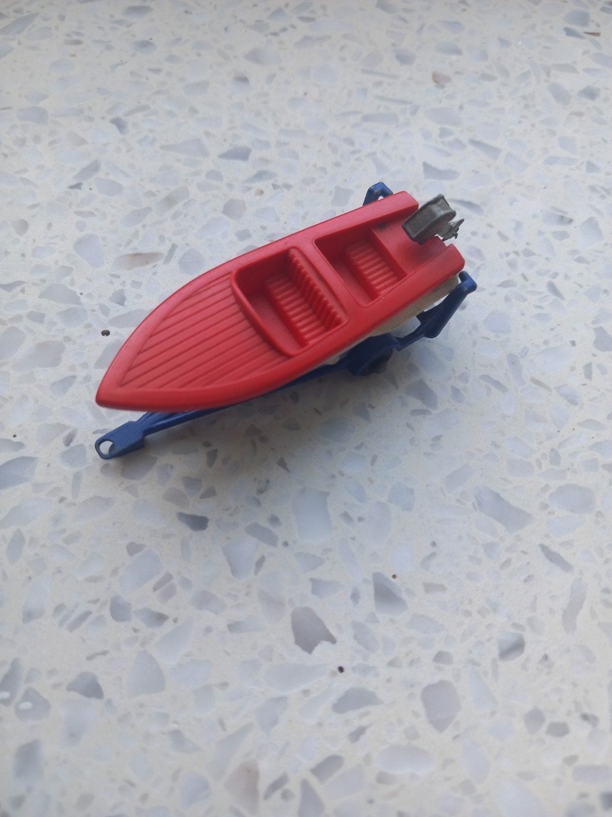 Lesney nr 48 sport boat &trailer uit 1961, Enlèvement ou Envoi
