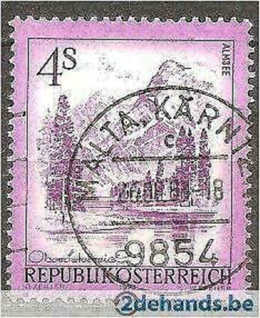 Autriche 1973 - Yvert 1259 - Paysages (ST), Envoi, Affranchi