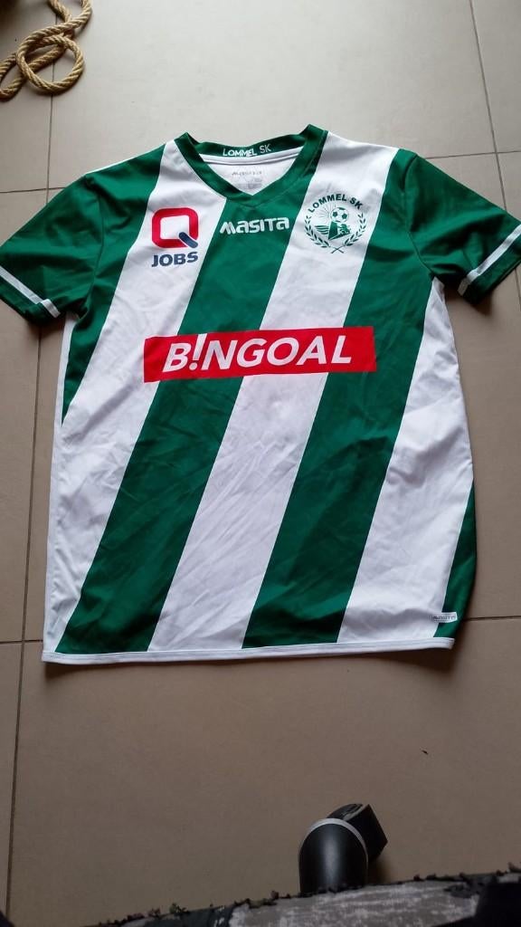 voetbalshirt K Lommel Sk Masita maat M, Verzamelen, Ophalen of Verzenden
