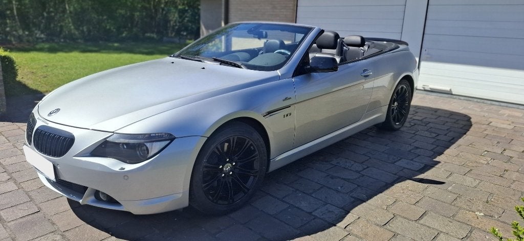Bmw Cabrio 630, Autos, Cuir, Argent ou Gris, Achat, Série 6