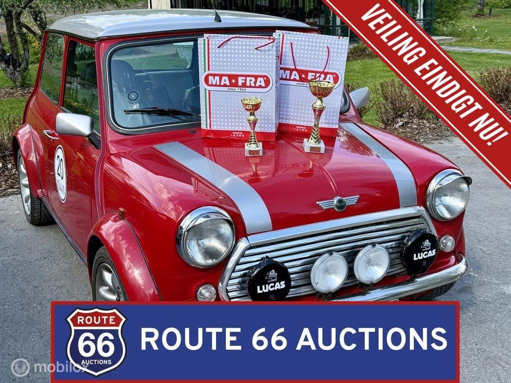 Rover Mini Cooper Sport | 2000 | Route 66 Auctions, Auto's, Rover, Zwart, Bedrijf, Handgeschakeld