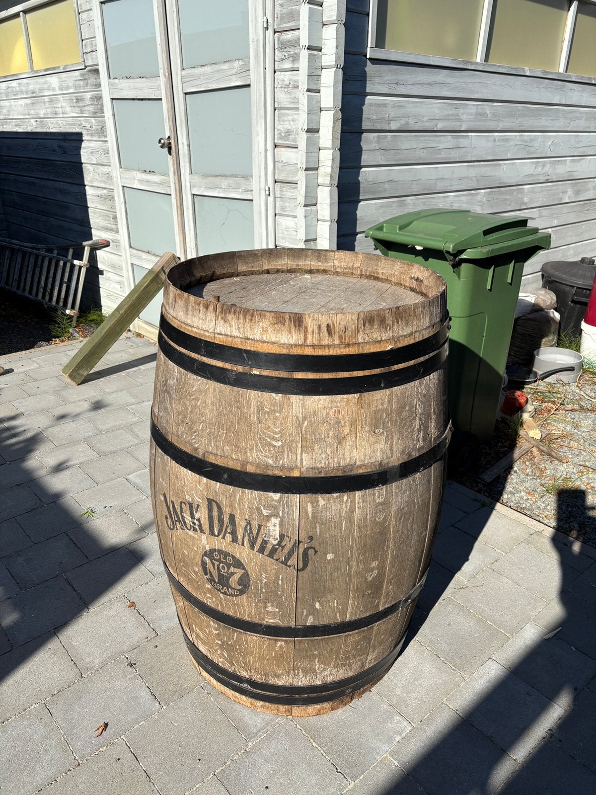 Eiken wiskey vat - Jack Daniels, Ophalen, Gebruikt
