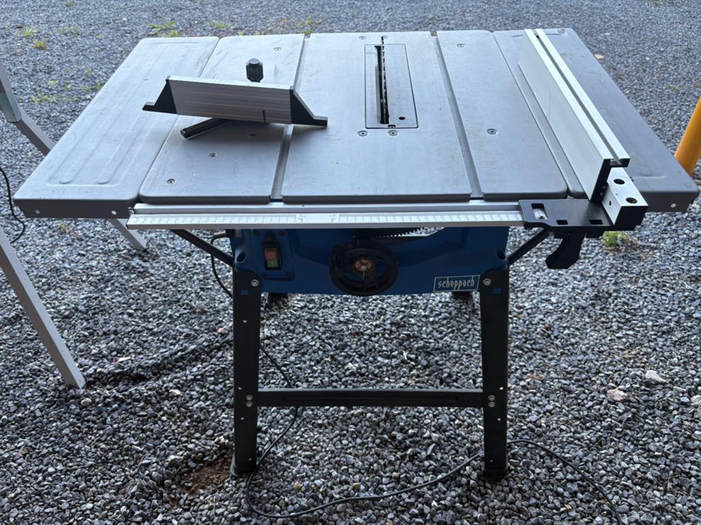 Scie sous table Scheppach hs100s, Doe-het-zelf en Bouw, Ophalen, Zo goed als nieuw