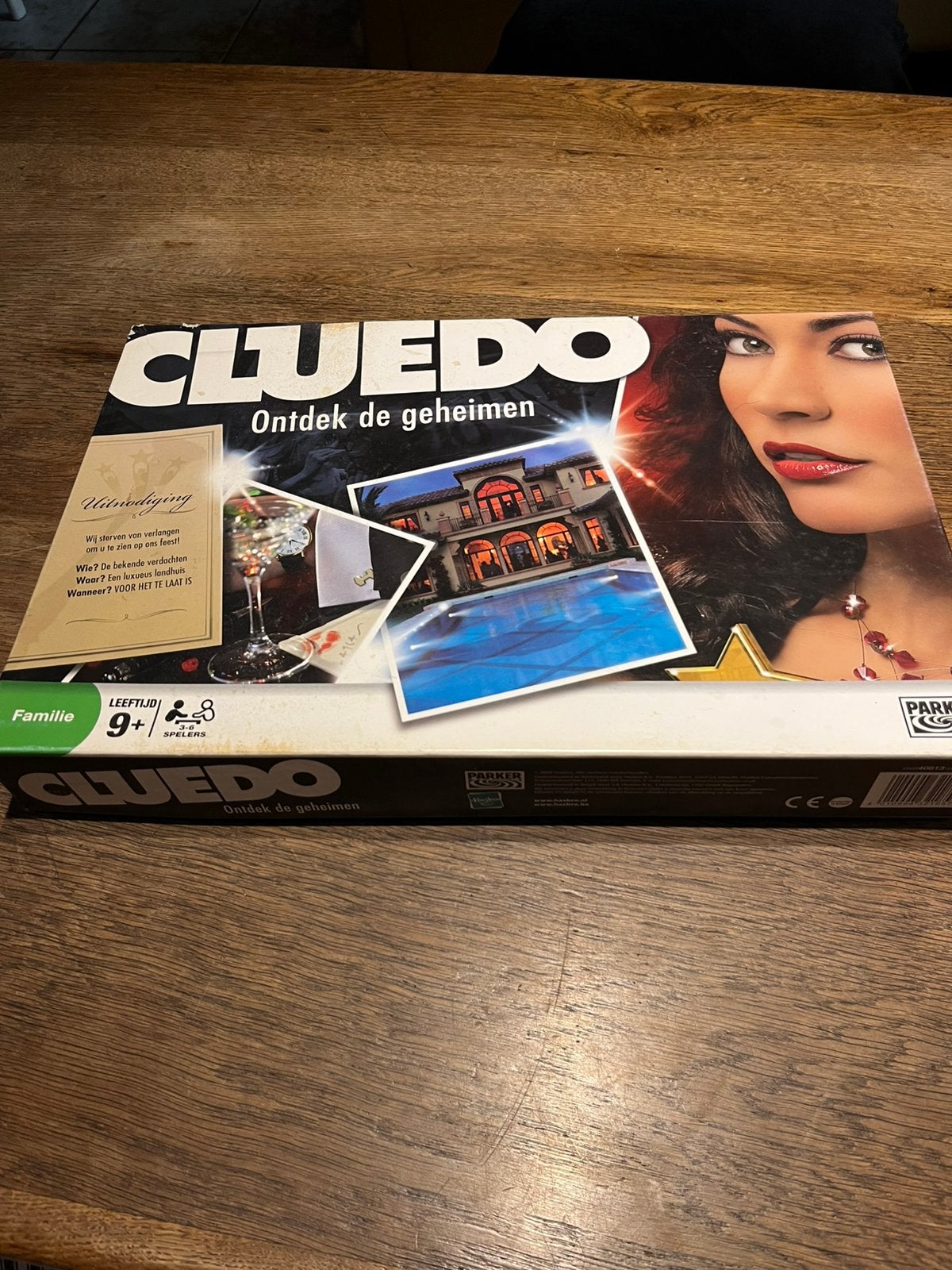 Cluedo van het merk parker, Enlèvement, Comme neuf