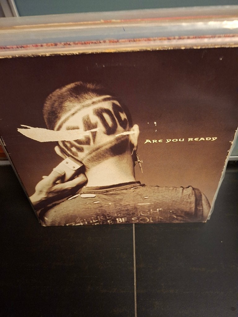 12" - ac/dc - are you ready - vak 2, CD & DVD, Vinyles | Hardrock & Metal, 12 pouces, Enlèvement ou Envoi, Pochette photo, Utilisé