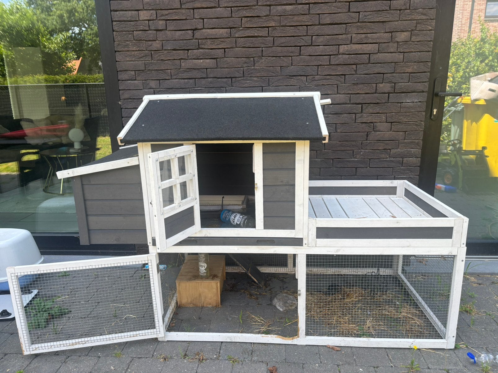 Gratis af te halen – Konijnen- of kippenhok, Ophalen, Zo goed als nieuw, Hok