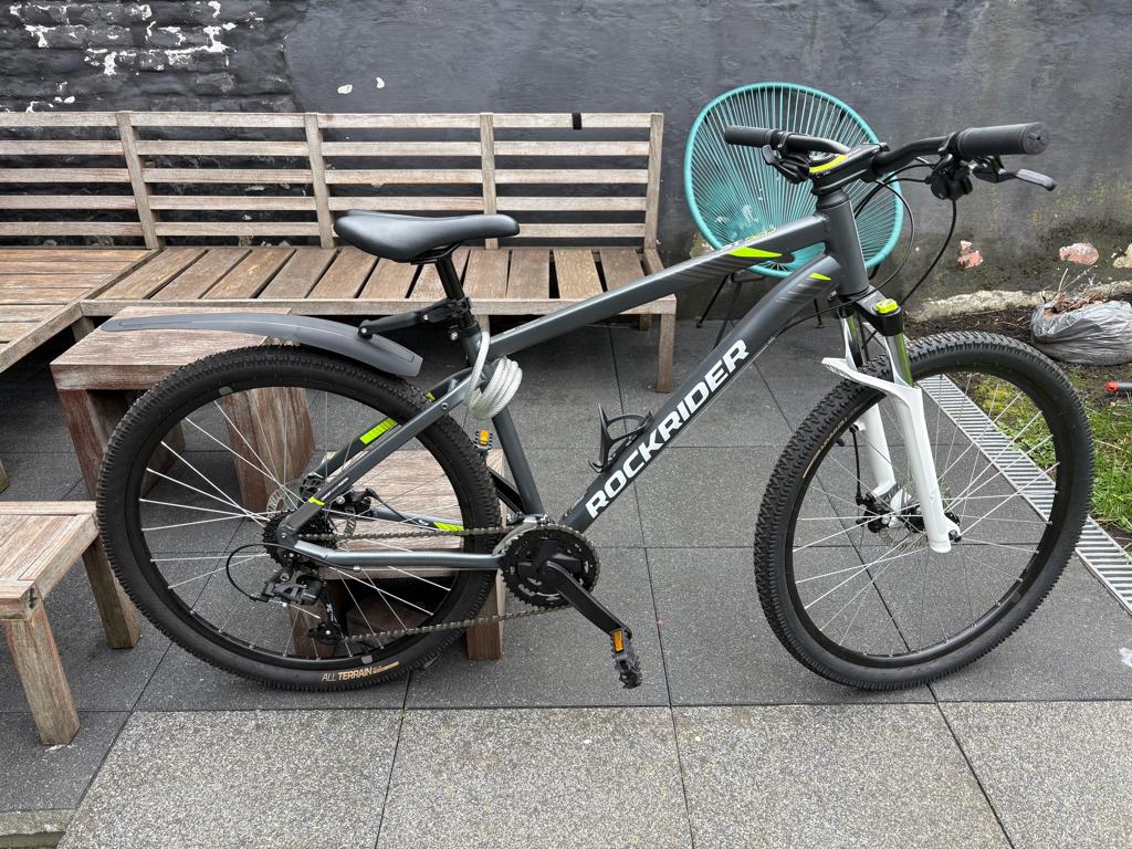 VTT NEUF Rockrider ST 520 taille L NEUF Freins à disque, Neuf, Autres marques, Enlèvement, Frein à disque
