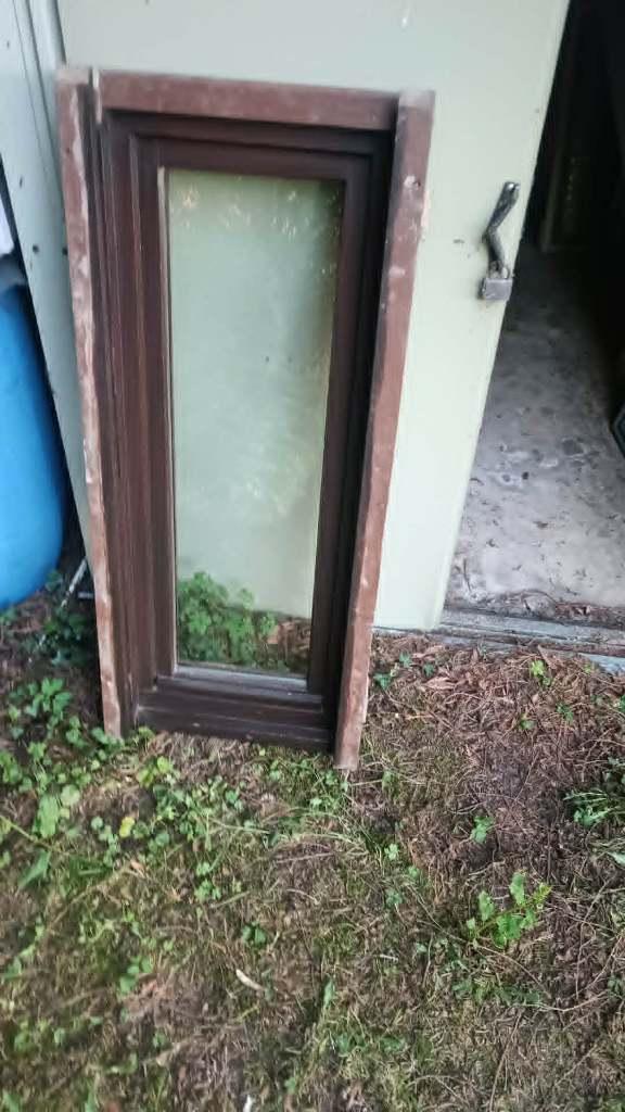 Fenêtre avec chassis, Double vitrage, Fenêtre de façade ou Vitre, Enlèvement, Utilisé