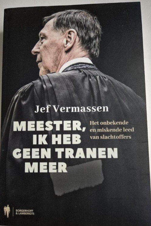 Meester, ik heb geen tranen meer, Jef Vermassen, Boeken, Ophalen of Verzenden, Zo goed als nieuw