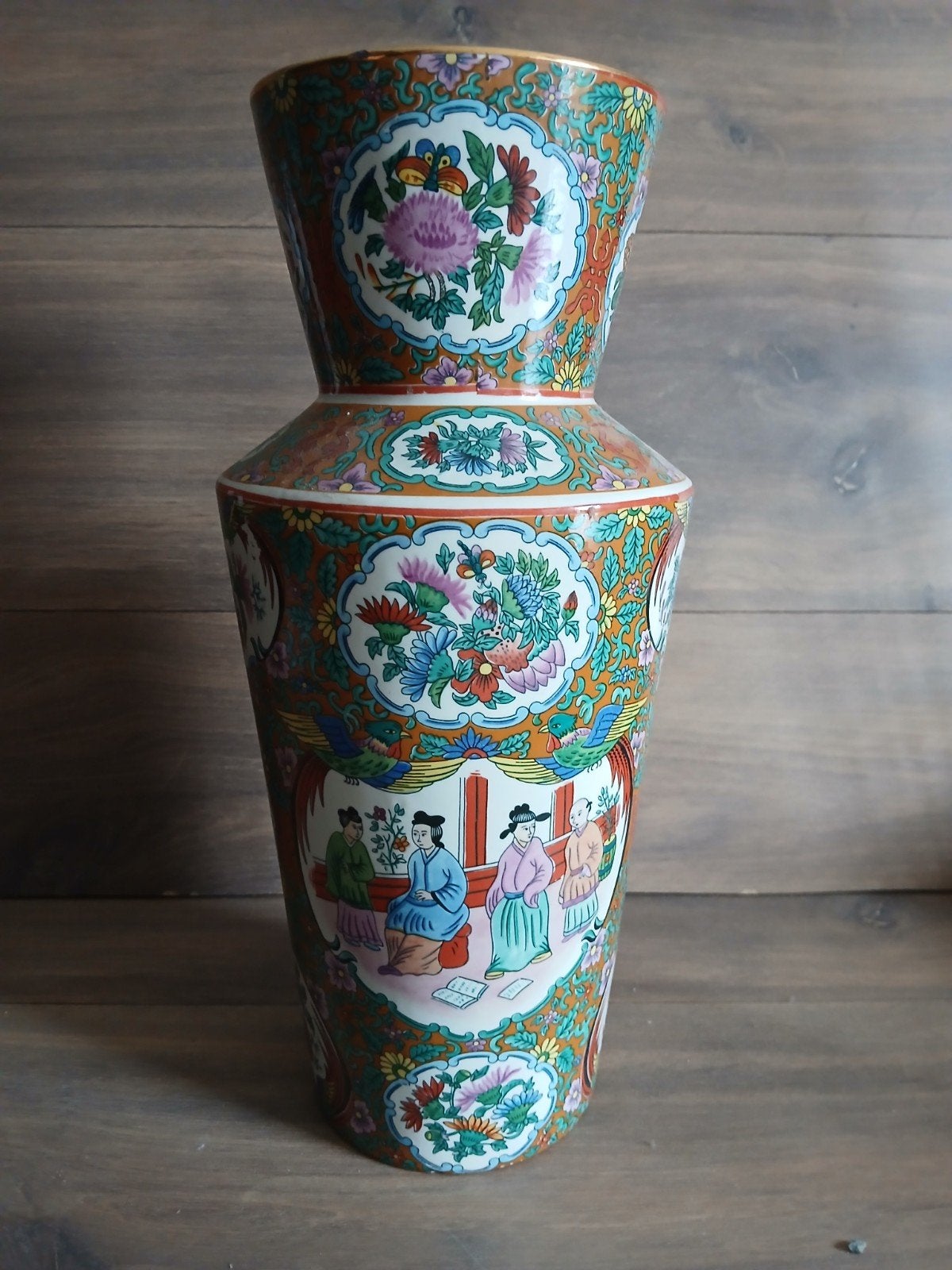 Chinese porseleinen vaas, Ophalen