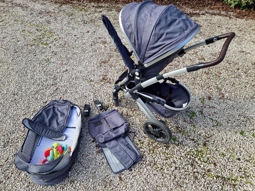 Kinderwagen (set) Joolz Geo Ridge Grey (3 in 1), Kinderen en Baby's, Kinderwagens en Combinaties, Zo goed als nieuw, Combiwagen