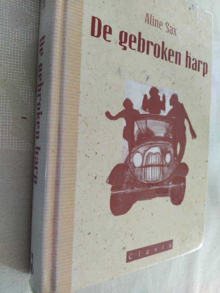 boek: de gebroken harp/Aline Sax, Boeken, Ophalen of Verzenden, Gelezen