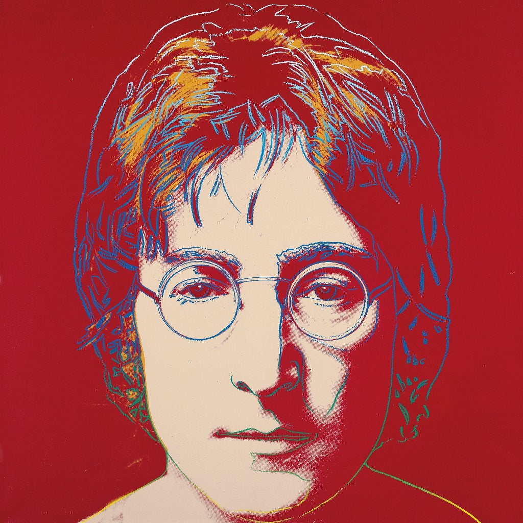 Andy Warhol - John Lennon, Ophalen of Verzenden