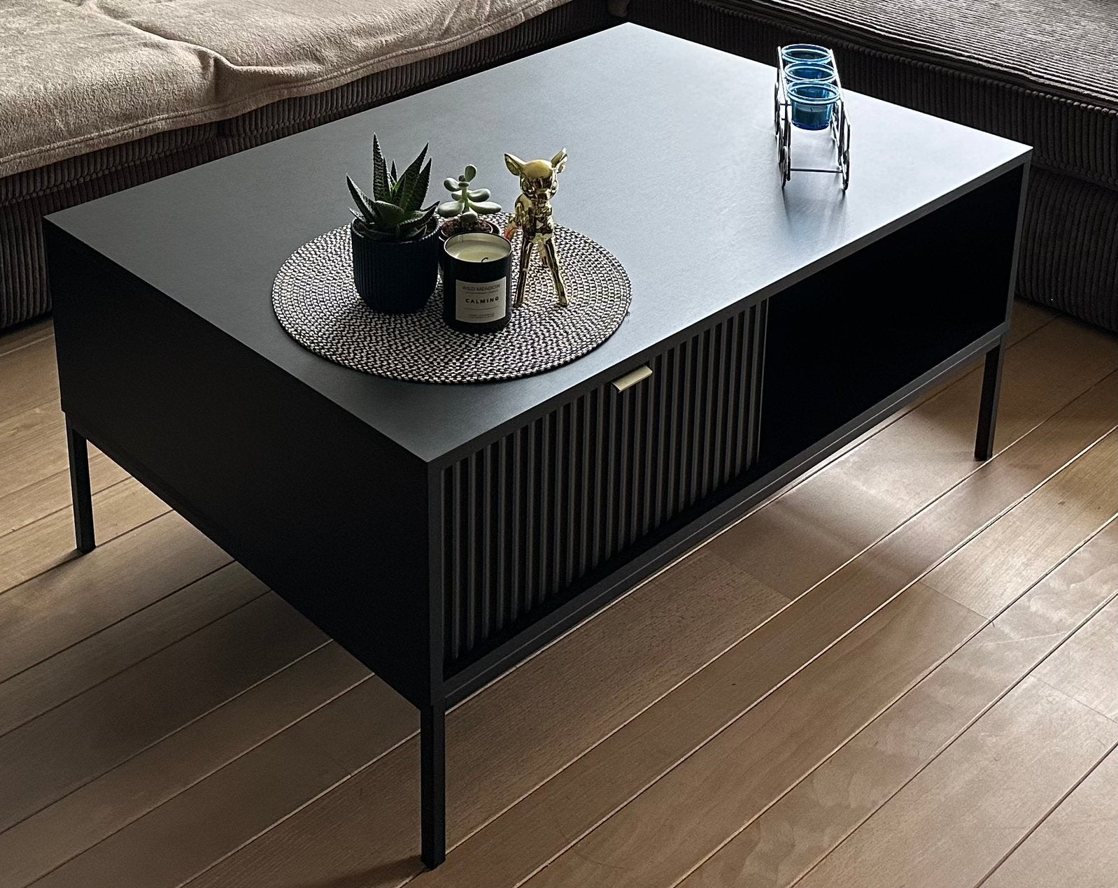 Salontafel Navil Meubella twee schuiven, Enlèvement, Comme neuf