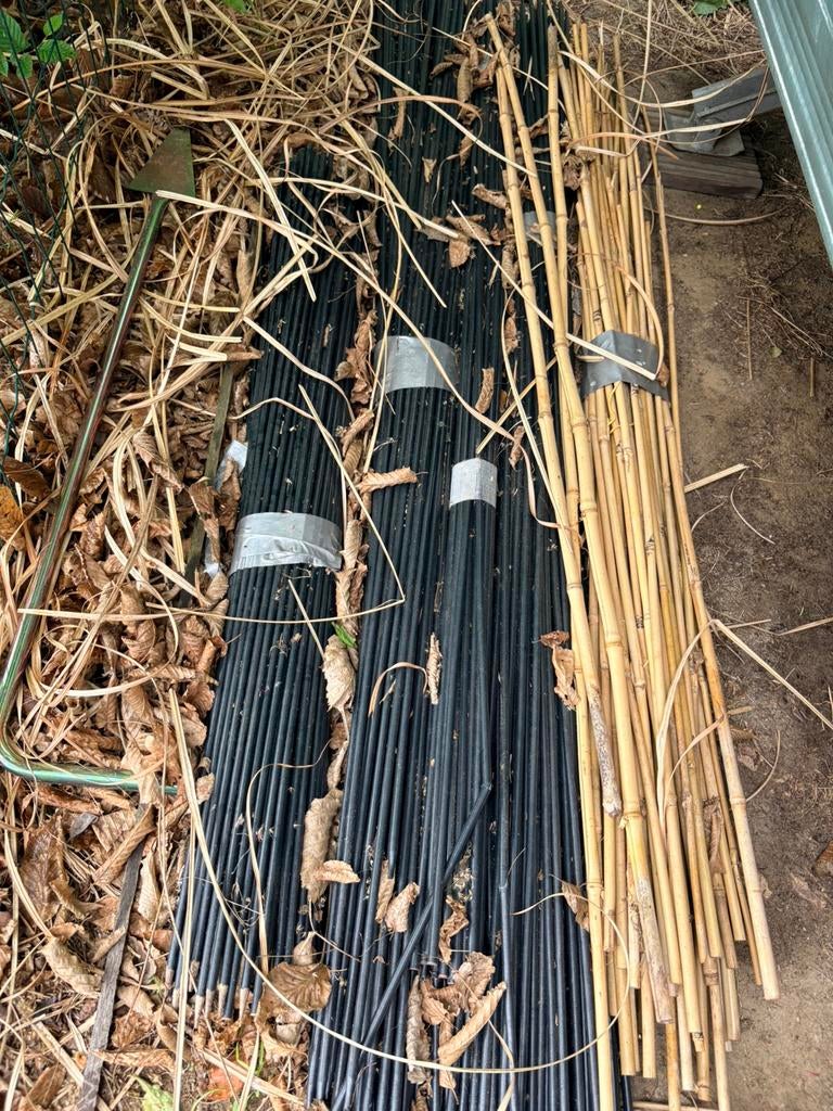 Plantstokken, Ophalen, Gebruikt