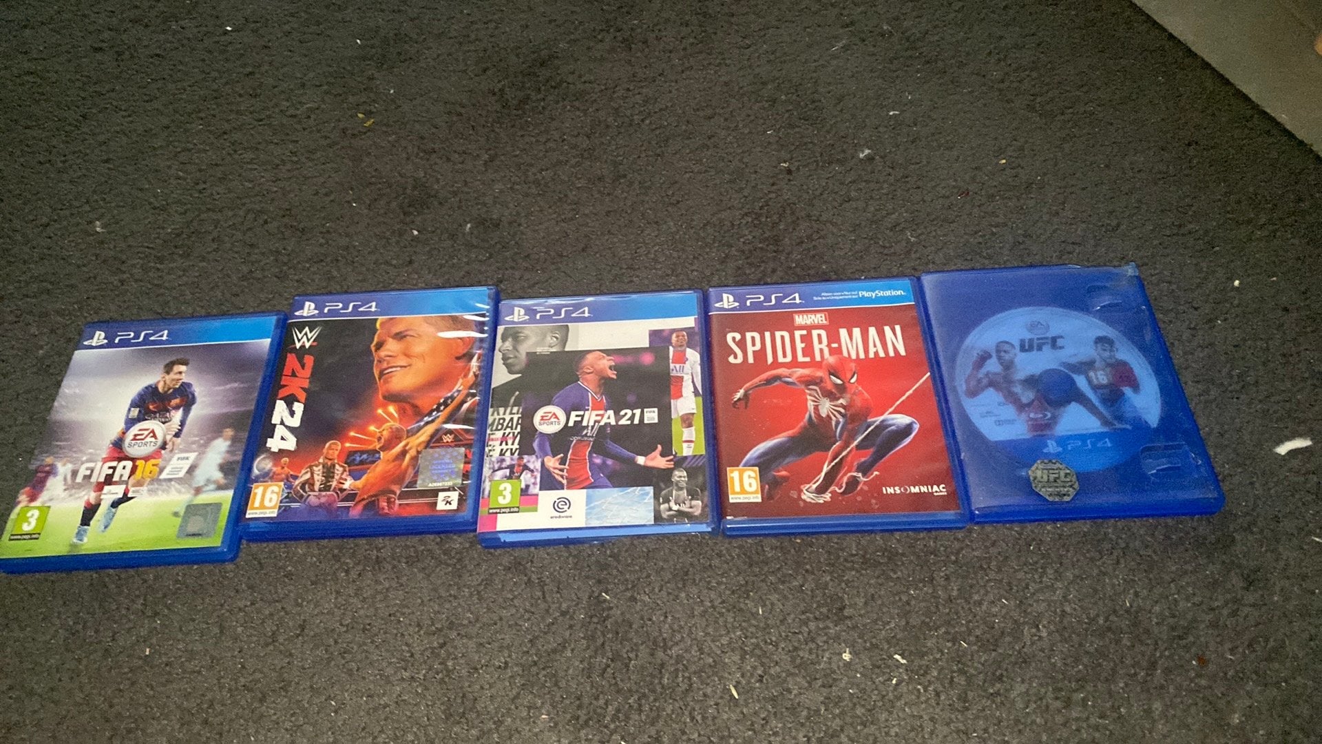 Lot de jeux ps5-ps4, Enlèvement ou Envoi, Comme neuf