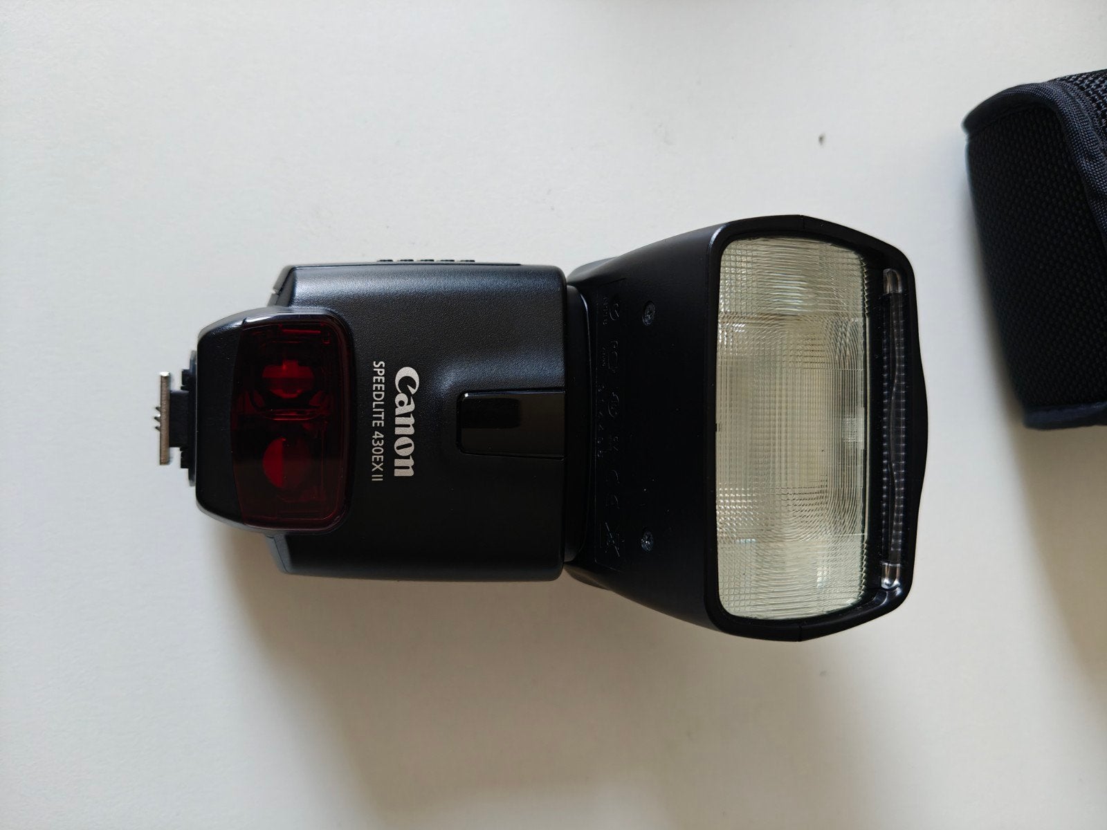 Canon 430 ex II, TV, Hi-fi & Vidéo, Photo | Flash, Enlèvement ou Envoi, Comme neuf, Canon, Inclinable