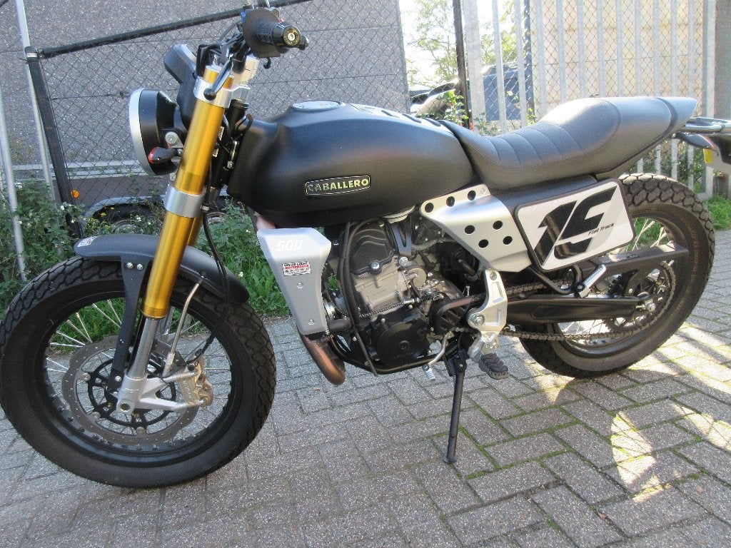 Fantic Caballero 500 Flat Track 2022  Als Nieuw  * 465Km *, ABS, Entreprise, Neuf, 12 à 35 kW