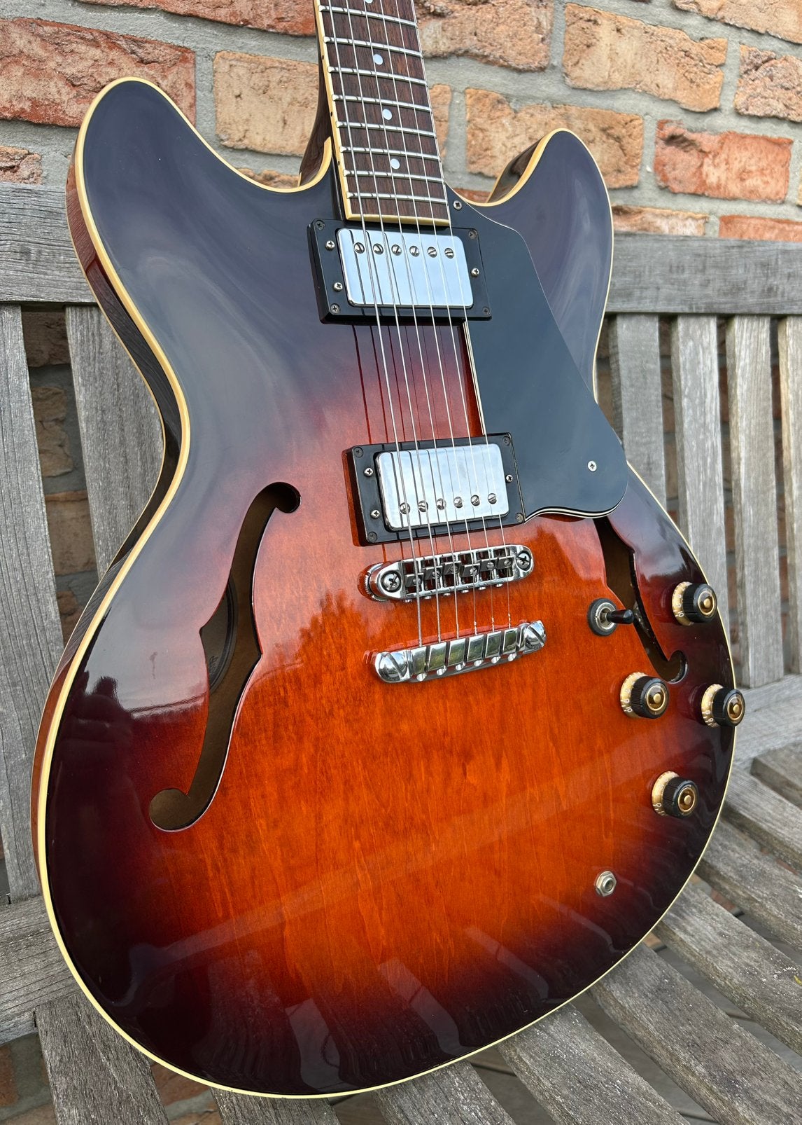 Ibanez AS-80, Musique & Instruments, Instruments à corde | Guitares | Électriques, Utilisé, Semi-solid body, Ibanez, Enlèvement