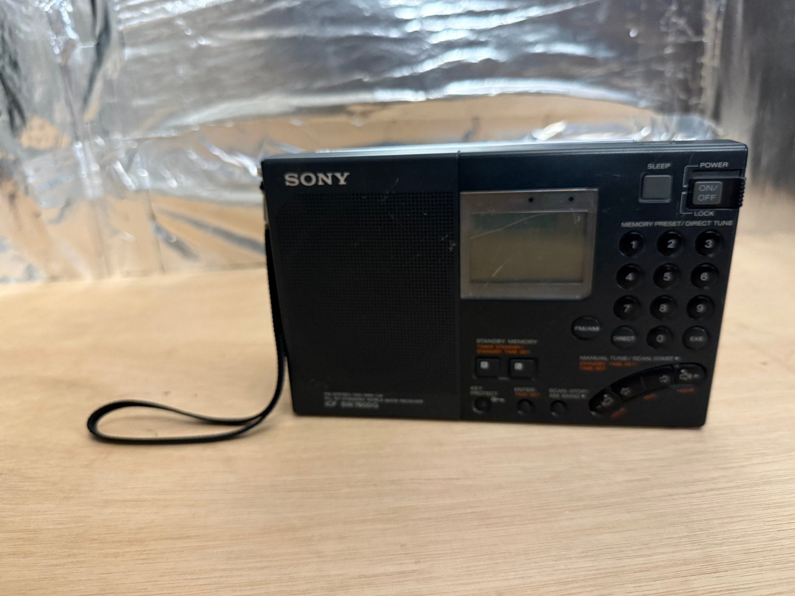 Sony ICP SW7600G, Audio, Tv en Foto, Radio's, Gebruikt, Wereldontvanger, Ophalen