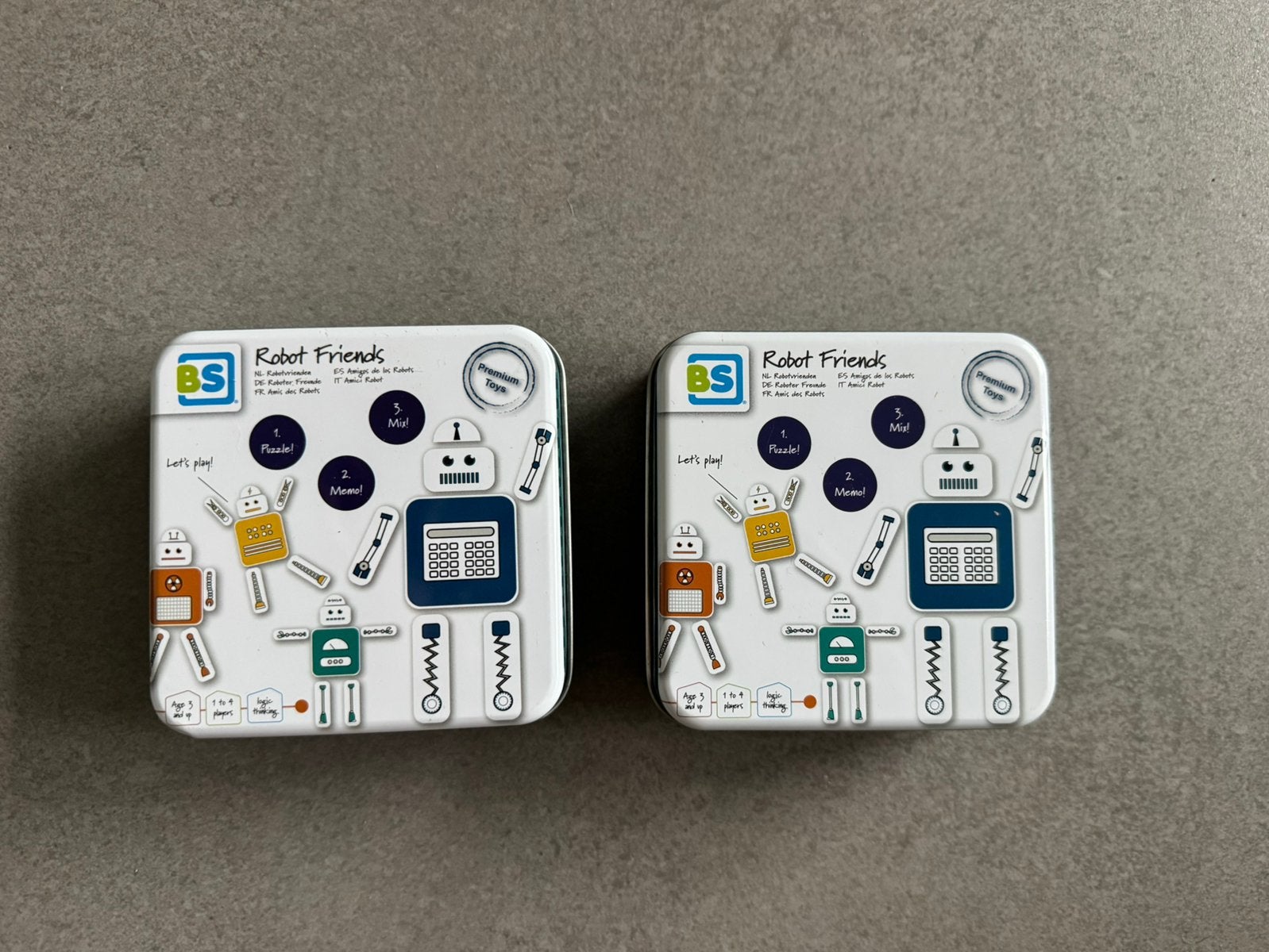 Spel robot maken, Ophalen, Nieuw