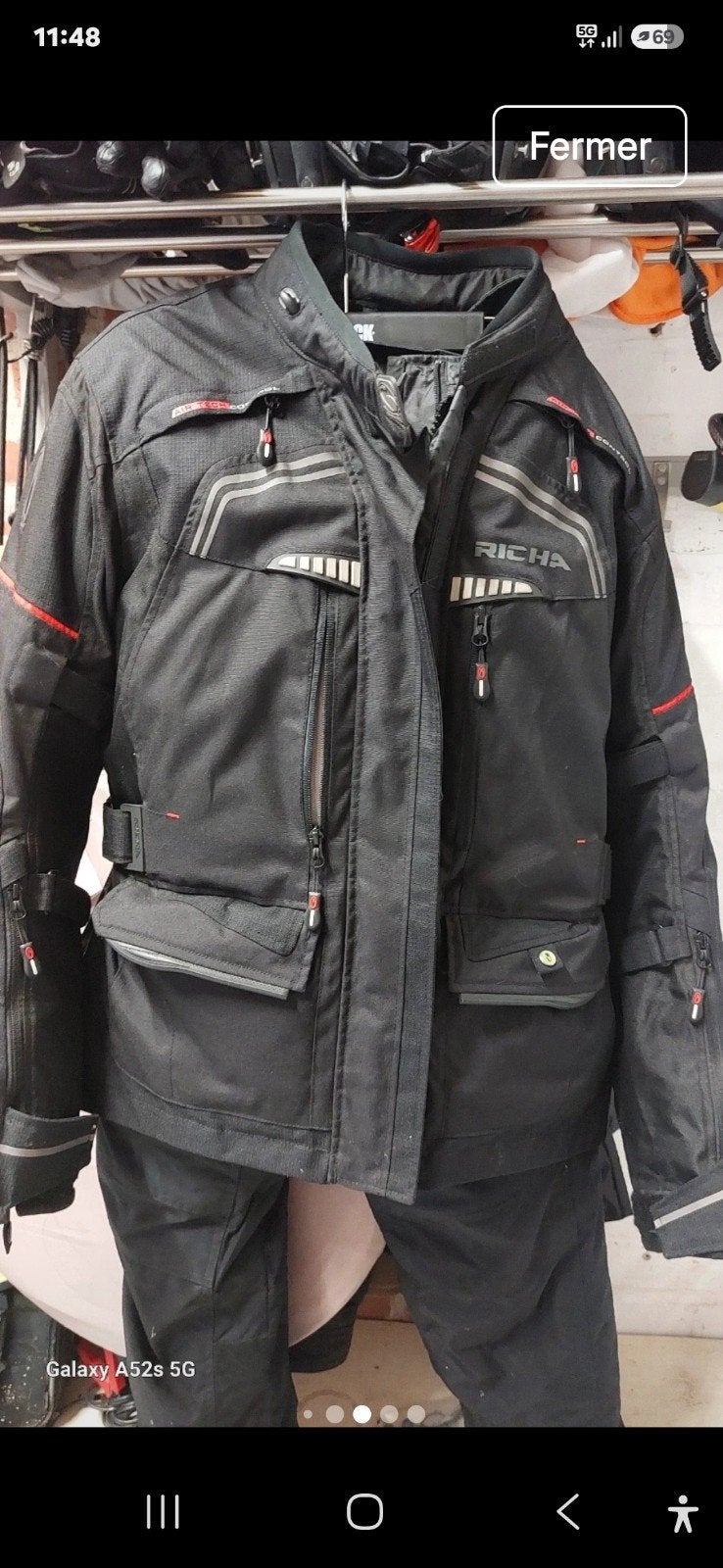 Richa L motorset voor dames, Ophalen, Overall
