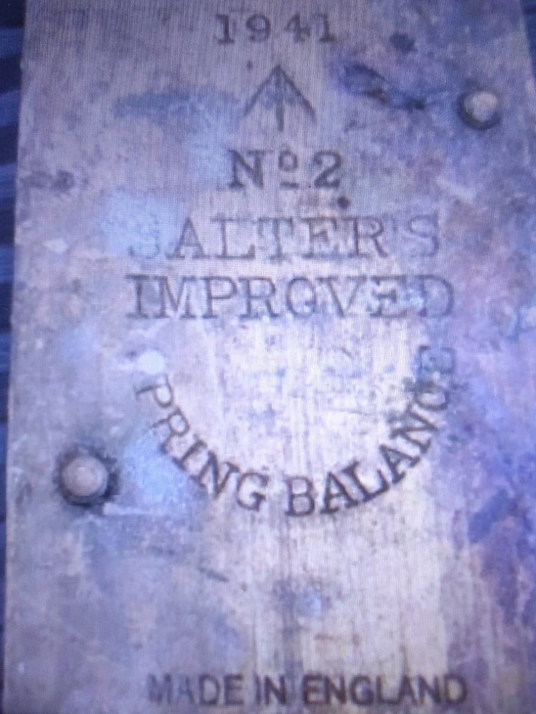 Peson Salter numéro 2 britannique ww2  cuisine intendance, Enlèvement ou Envoi