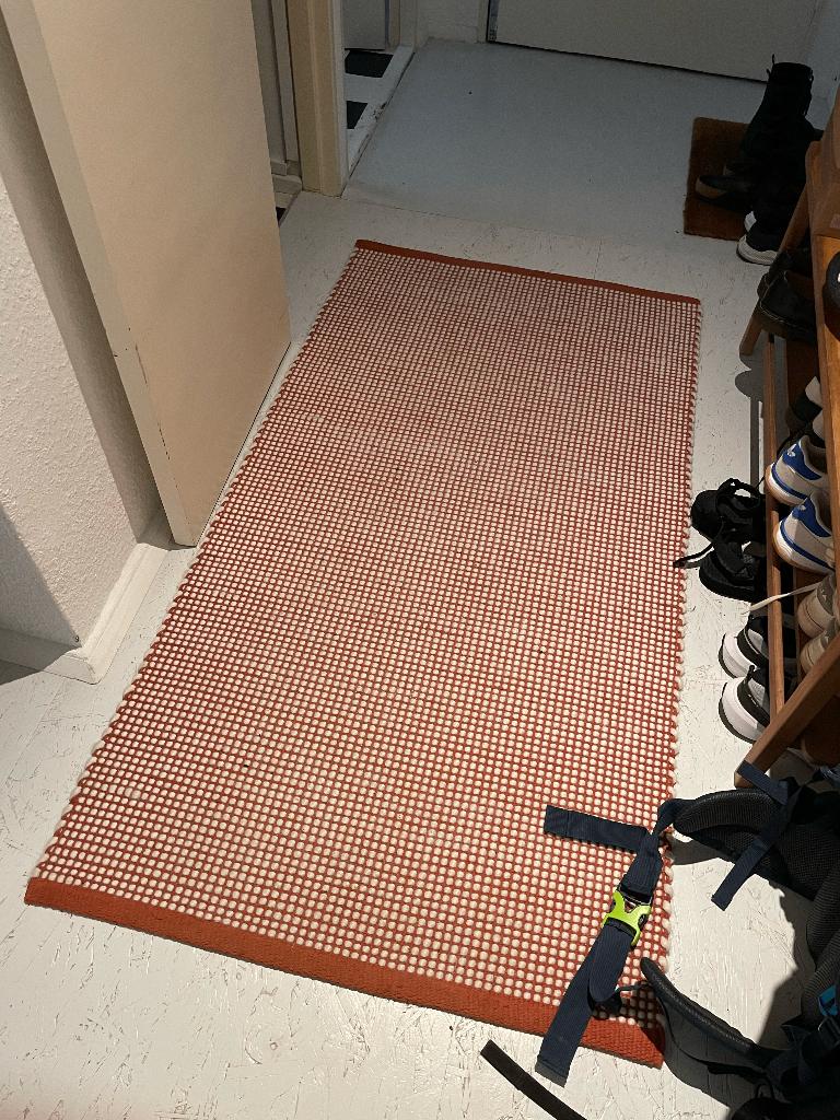 Tapis d'Entrée Westwing, Huis en Inrichting, Stoffering | Tapijten en Vloerkleden, Ophalen, Gebruikt, 50 tot 100 cm, Rood