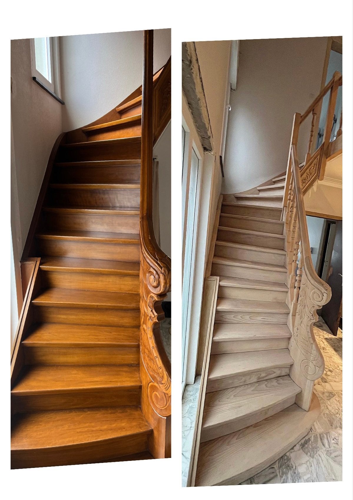 Sablage au jet - Effaceurs à air, Enlèvement, Escalier