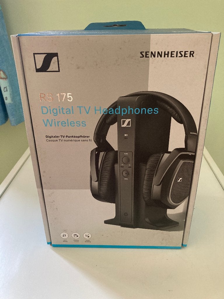 Sennheiser RS 175 digitale draadloze tv-headset, Ophalen, Sennheiser, Zo goed als nieuw, Over-ear