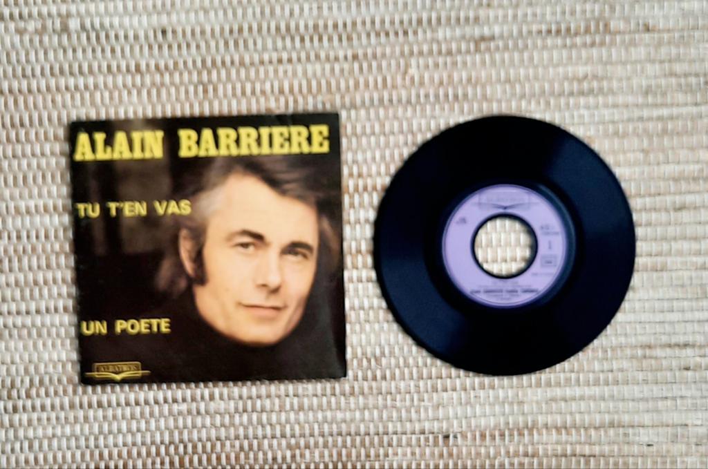 Tu t'en vas van Alain Barrière, Ophalen