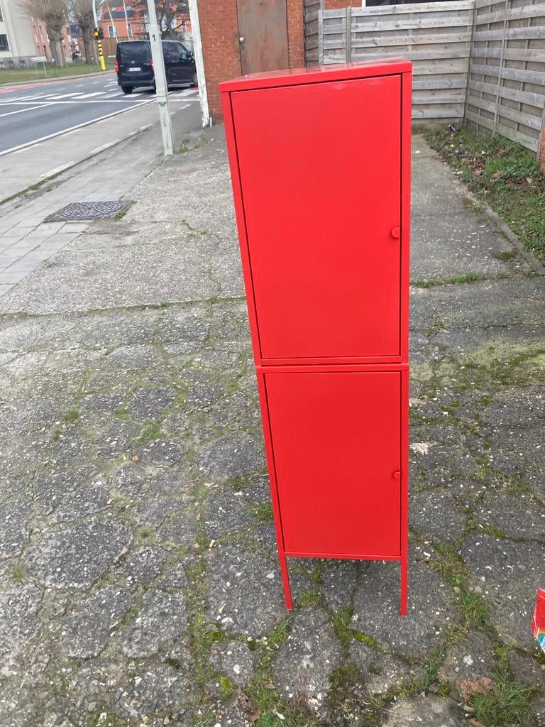 Metalen kastje 2 delen ikea ,, Ophalen, Zo goed als nieuw