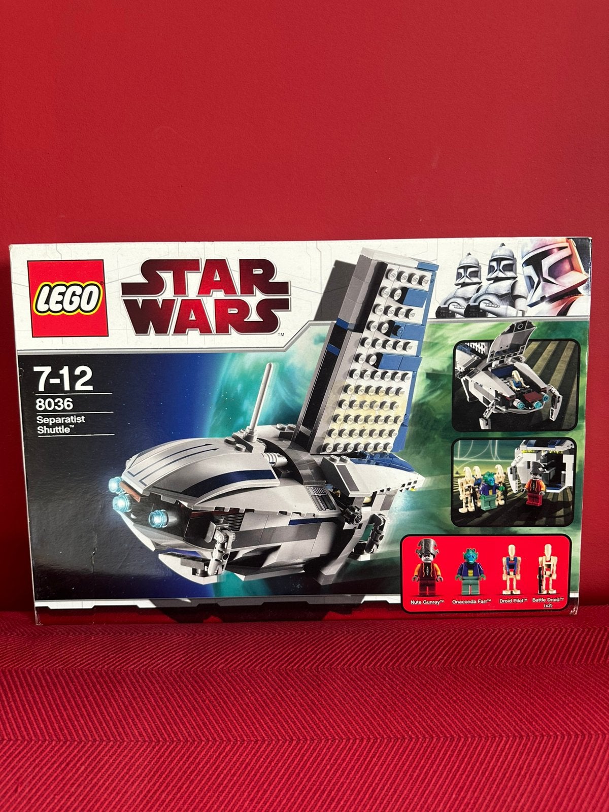 LEGO Star Wars 8036 – Separatist Shuttle (2009), Enlèvement ou Envoi, Comme neuf